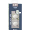 Bibs Pacifier Supreme Silicone Size 2 Sage Glow/Cloud Glow (2 stk)