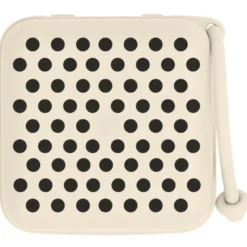 Bibs Studio Pacifier Box Polka Ivory Black (1 stk)