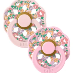 Bibs x Liberty Pacifier Boheme Oscar Meadow Latex Size 2 Blossom Mix (2 stk)