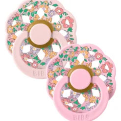 Bibs x Liberty Pacifier Boheme Oscar Meadow Latex Size 1 Blossom Mix (2 stk)