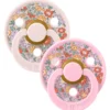 Bibs x Liberty Pacifier Colour Oscar Meadow Latex Size 1 Petal Mix (2 stk)
