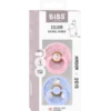 Bibs X Moomin Pacifier Colour Dreaming Latex Size 1 Baby Pink Mix (2 stk)