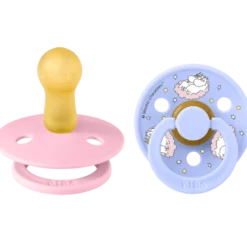 Bibs X Moomin Pacifier Colour Dreaming Latex Size 2 Baby Pink Mix (2 stk)