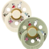 Bibs X Moomin Pacifier Colour Friends Latex Size 1 Ivory Mix (2 stk)