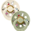 Bibs X Moomin Pacifier Colour Friends Latex Size 2 Ivory Mix (2 stk)