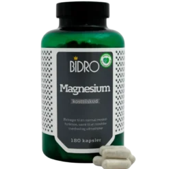 Bidro Magnesium Vegansk (180 kap)