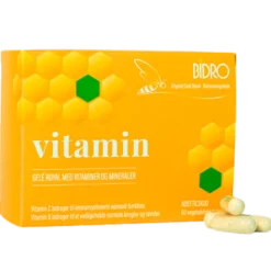 Bidro Vitamin Vegansk (60 kaps)
