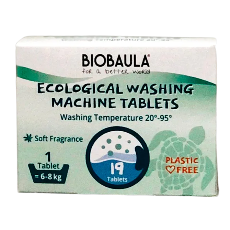 BioBaula Tabs Til Tøjvask (19 stk)