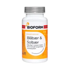 Bioform Blåbær & Solbær (60 kaps)