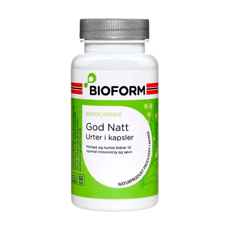 Bioform God Natt (60 kaps)