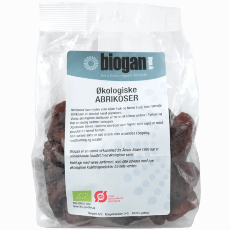 Biogan Abrikoser Ø (400 g)