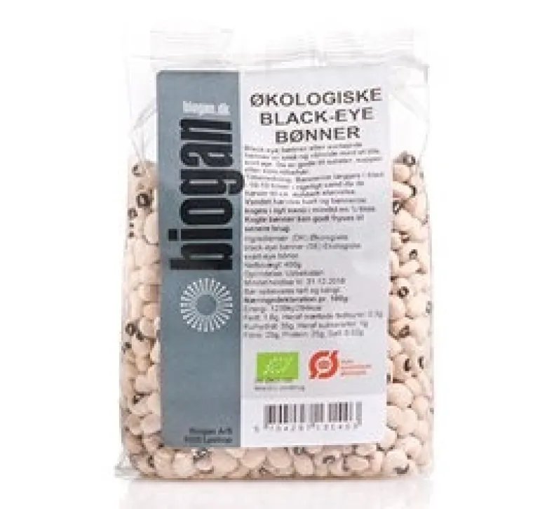 Biogan Black Eye Bønner Ø (400 g)