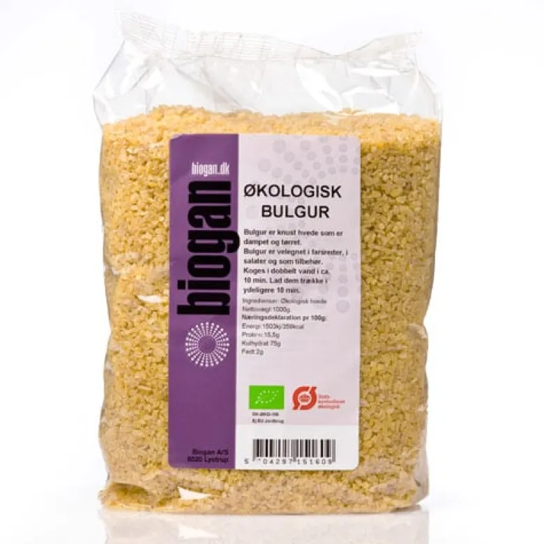 Biogan Bulgur Fuldkorn Ø (1 kg)