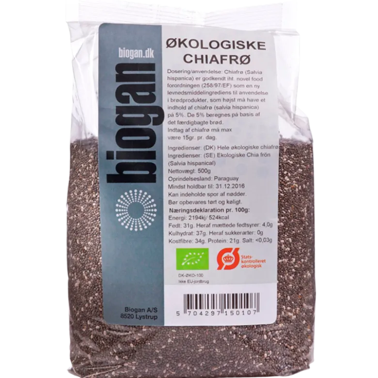 Biogan Chiafrø Ø (500 g)