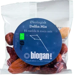 Biogan Delfin Mix Rå Nødde/Rosin Ø (30 g)