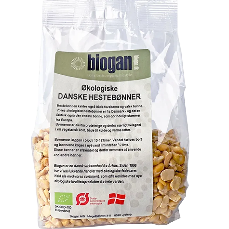 Biogan Favabønner/Hestebønner Ø (400 g)