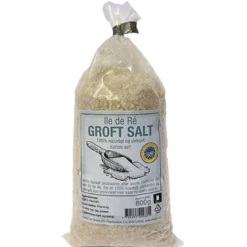 Biogan Fransk Havsalt Ile De Ré Ubleget (800 g)