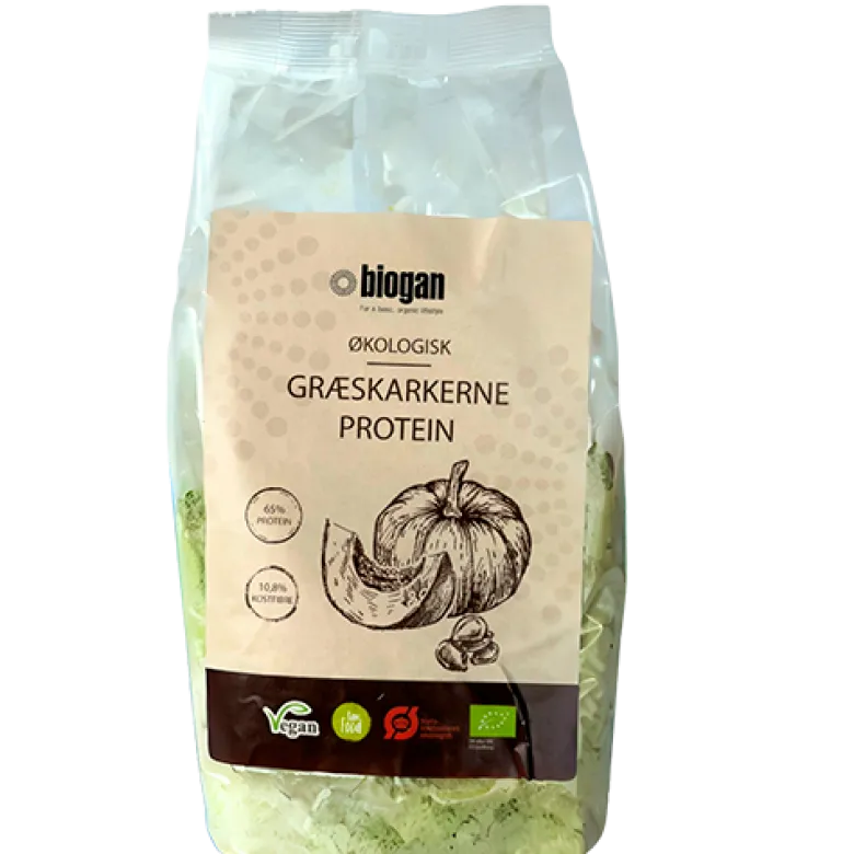 Biogan Græskarkerne Protein Ø (550 g)