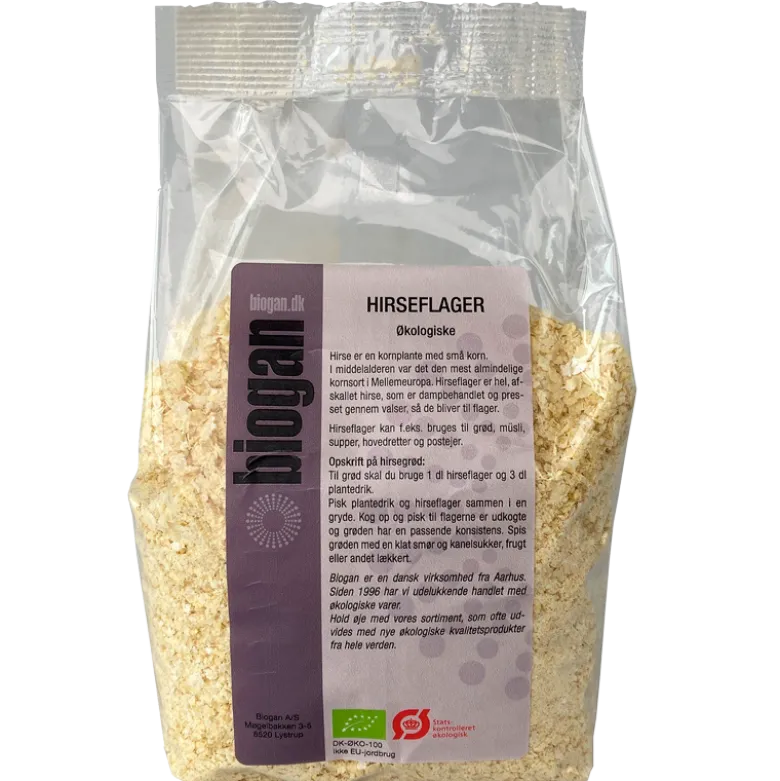 Biogan Hirseflager Ø (500 gr)