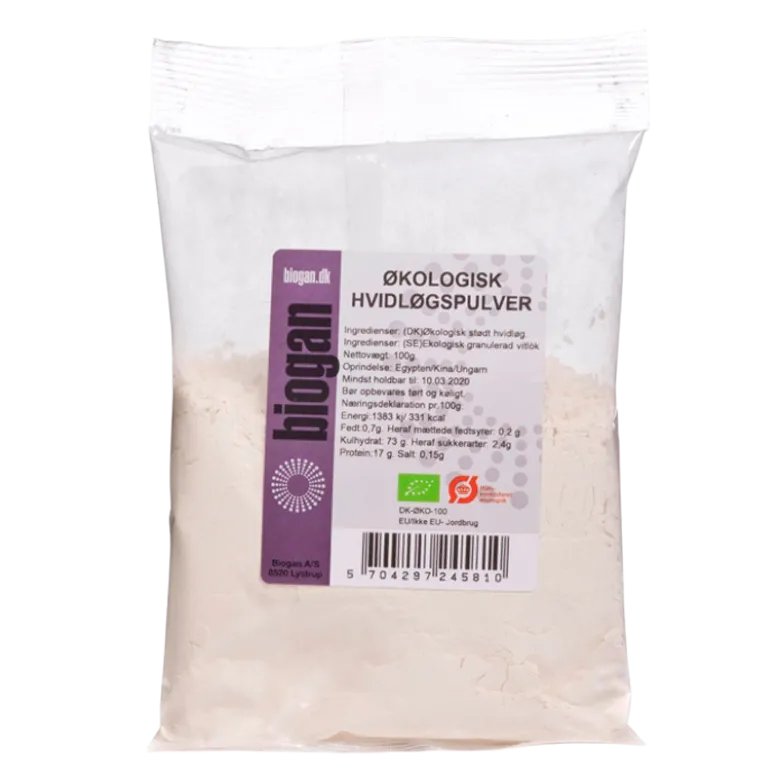 Biogan Hvidløgspulver Ø (100 g)