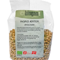 Biogan Ingrid Ærter Danske Ø (500 g)