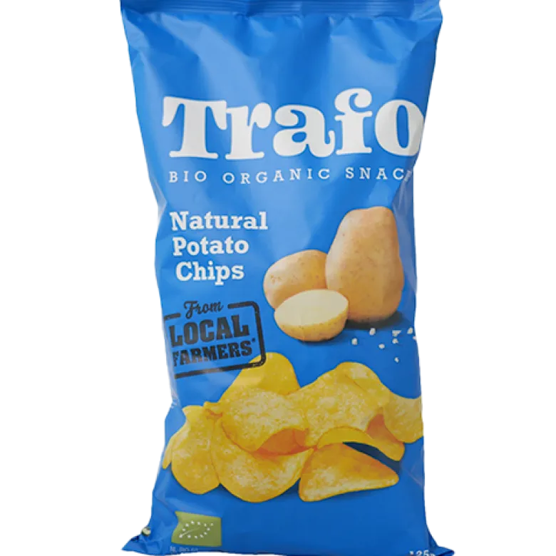 Biogan Kartoffelchips Med Salt Ø (125 g)