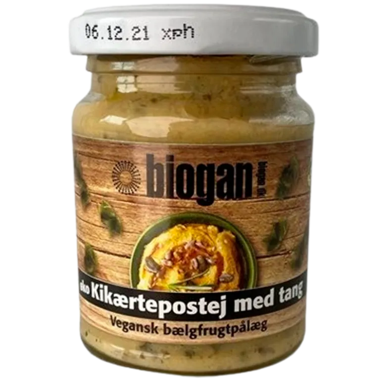 Biogan Kikærtepostej M. Tang Ø (125 g)