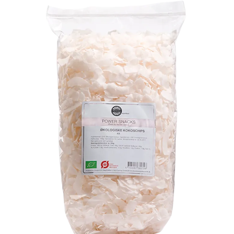 Biogan Kokoschips Rå Ø (500 g)