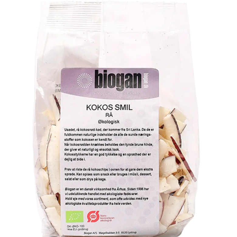 Biogan Kokos Smil Rå Ø (175 g)