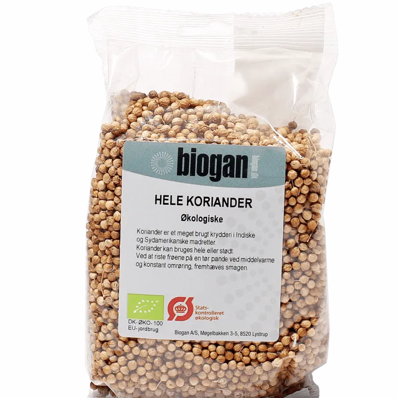 Biogan Koriander Hele Ø (100 g)