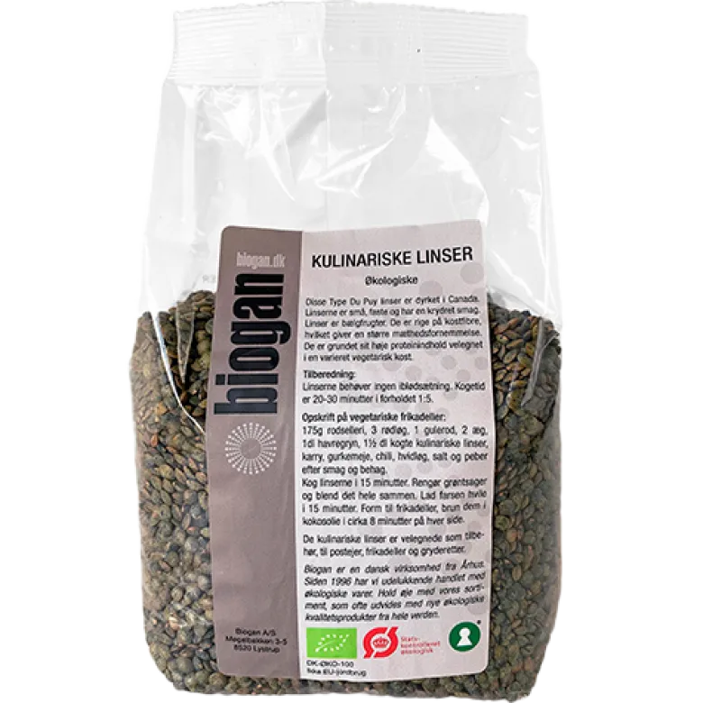 Biogan Kulinariske Linser Ø (750 g)