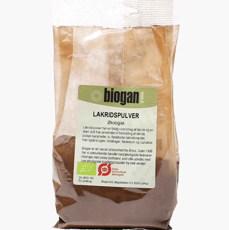 Biogan Lakridspulver Ø (100 g)