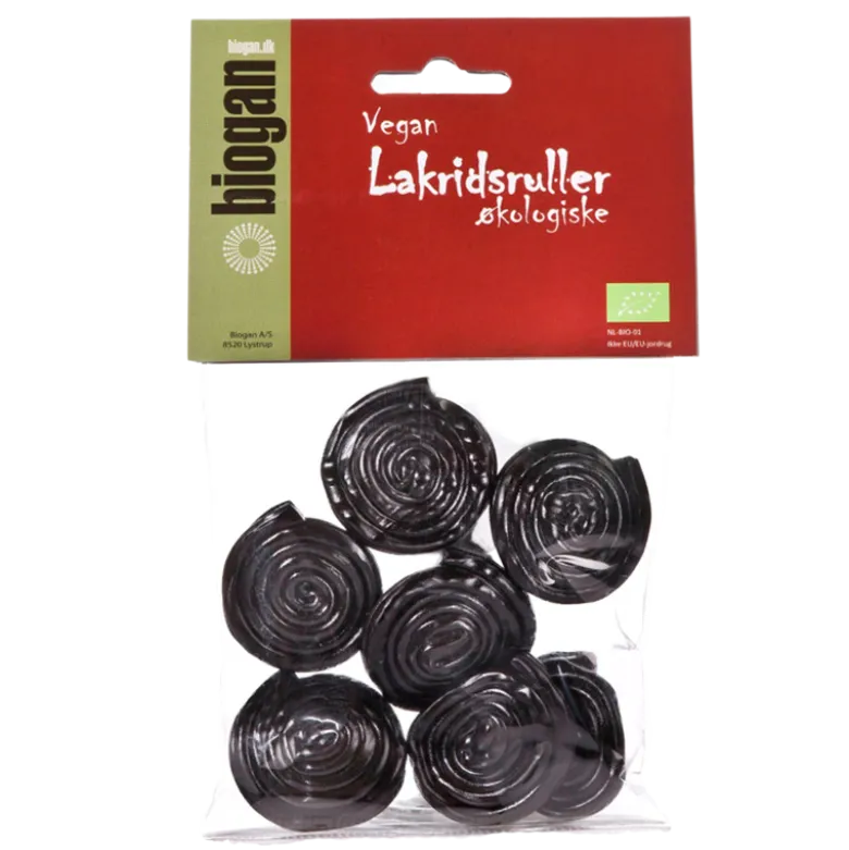 Biogan Lakridsruller Ø (75 g)