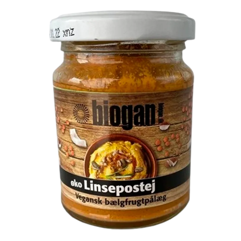 Biogan Linsepostej Ø (115 g)