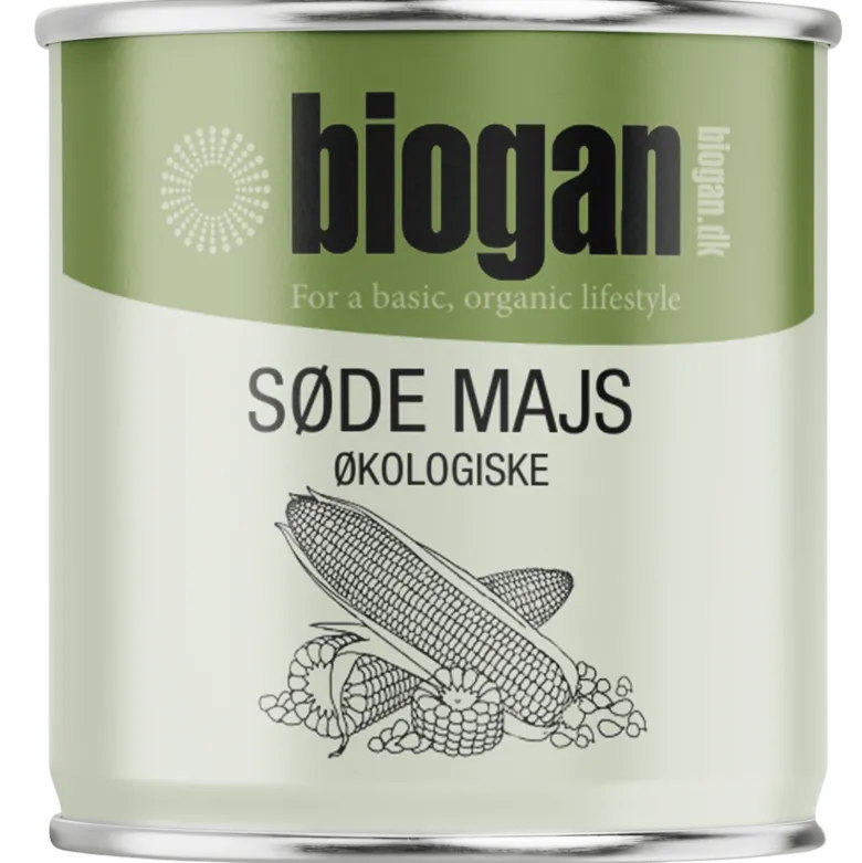 Biogan Majs På Dåse Ø (150 g)