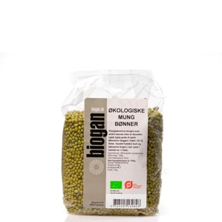 Biogan Mung Bønner Ø (750 gr)