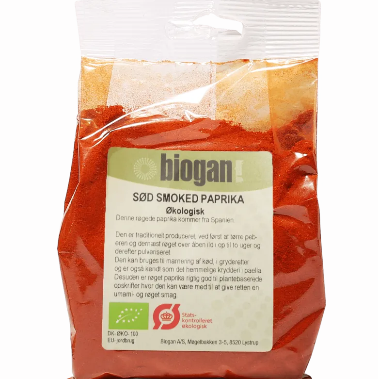 Biogan Paprika Røget Ø (100 g)