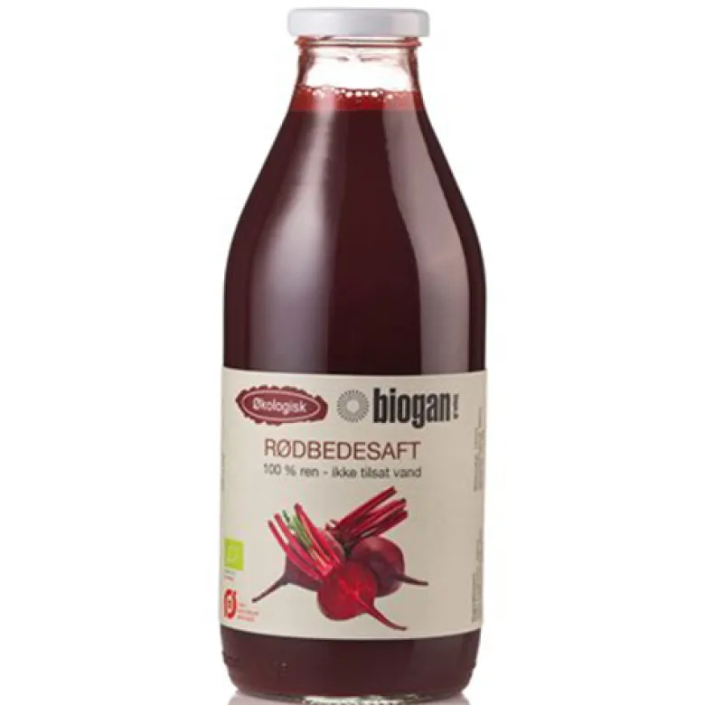 Biogan Rødbedesaft Ø (750 ml)