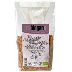 Biogan Rigatoni m Kikærtemel Ø (250 g)