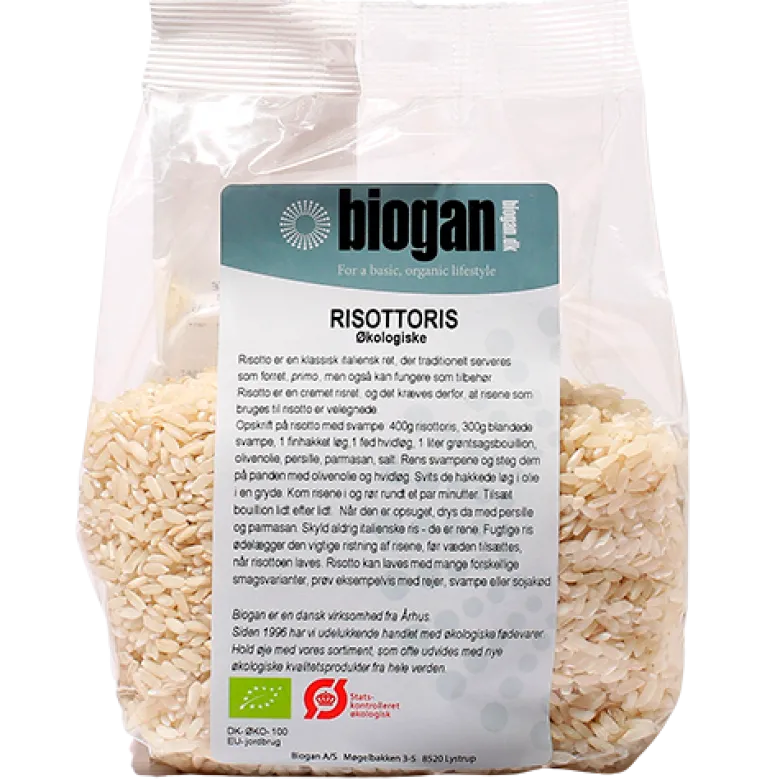 Biogan Risotto Ris Ø (500 g)