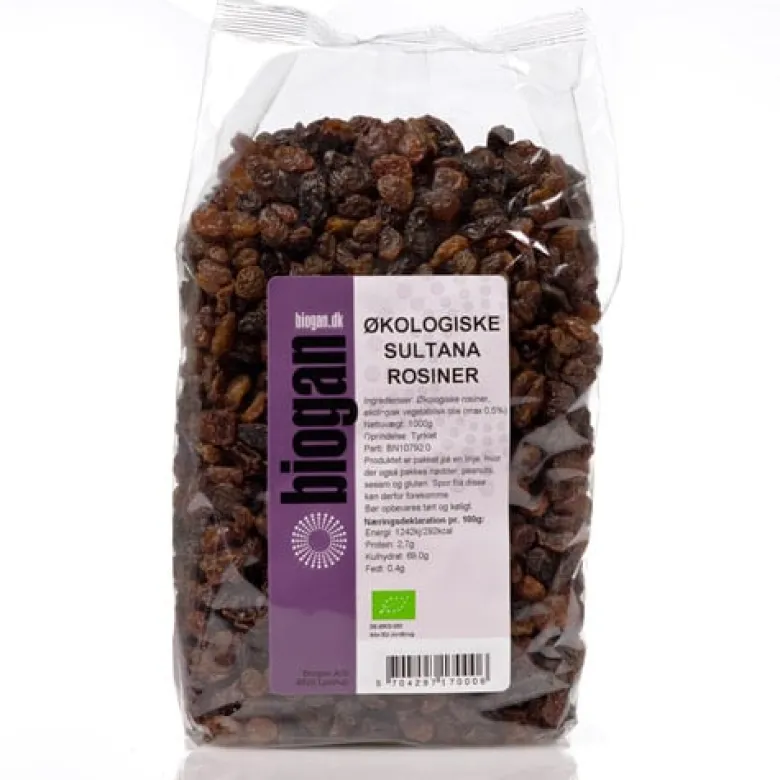Biogan Rosiner Sultanas Ø (1 kg)
