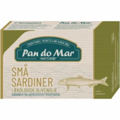 Biogan Små Sardiner I Økologisk Olivenolie (120 g)