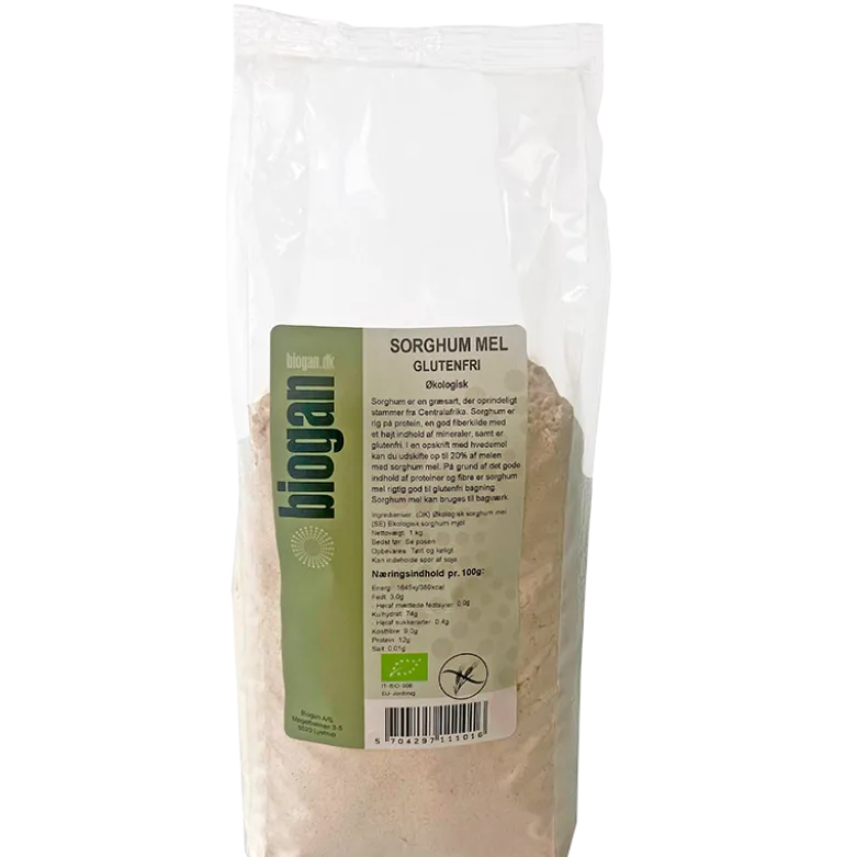 Biogan Sorghum mel Ø gl.fri (1 kg)