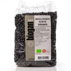 Biogan Sorte bønner Ø (1 kg)