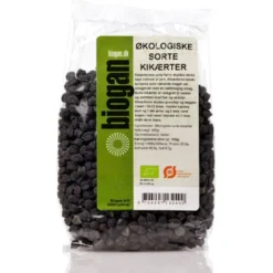 Biogan Sorte Kikærter Ø (500 gr)