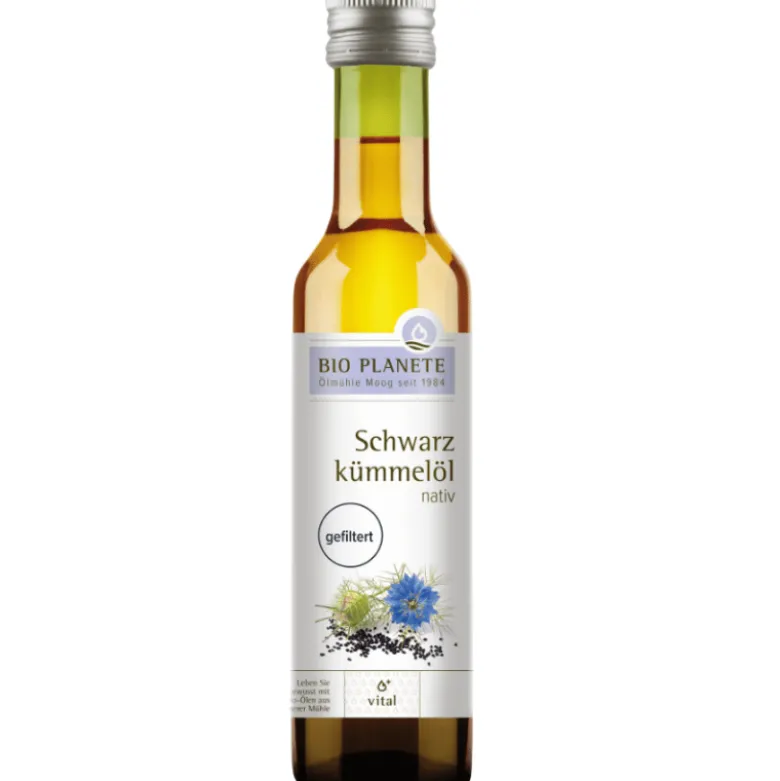 Biogan Sortkommenolie / Nigellafrø Olie Filteret Ø (250 ml)