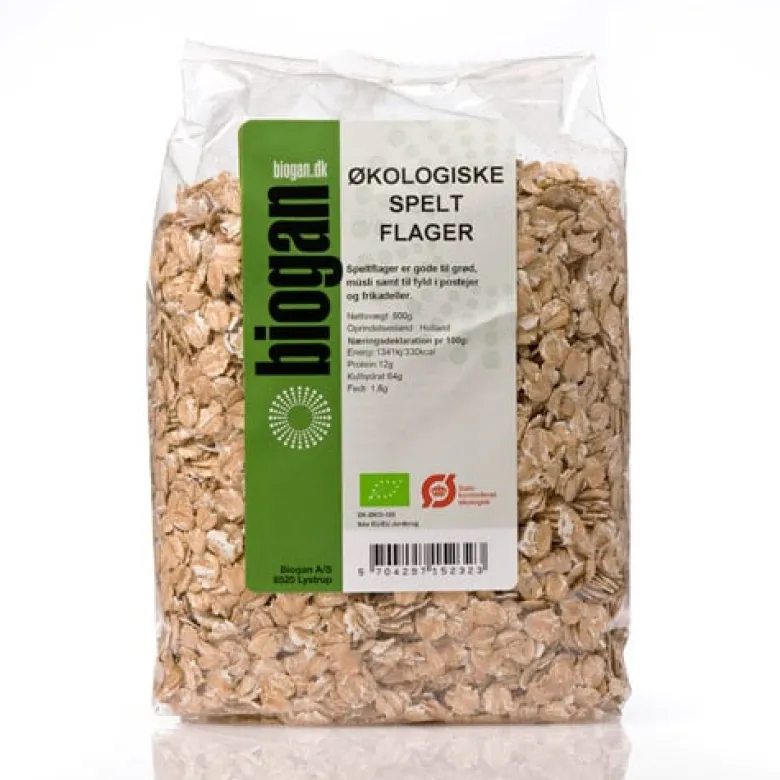 Biogan Speltflager Ø (500 gr)