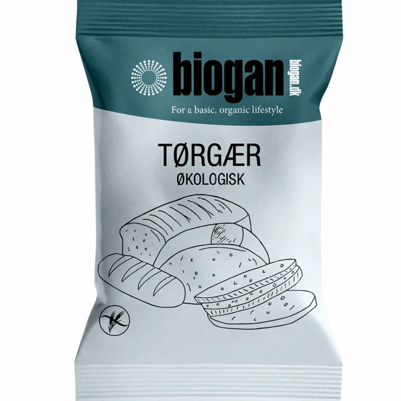 Biogan Tørgær Glutenfri Ø (9 g)