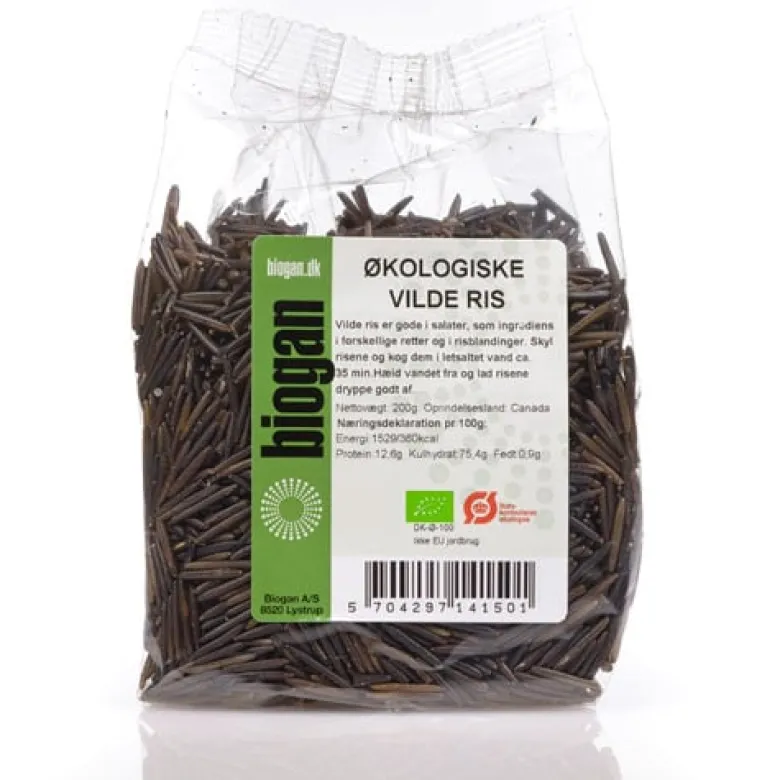 Biogan Vilde Ris Ø (200 gr)