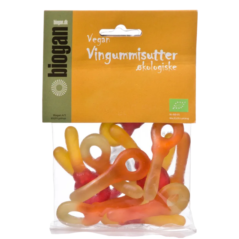Biogan Vingummi Sutter Ø (75 g)